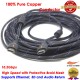 Yellow-Price Braided HDMI Cable, 25FT Category 2(Full 1080P Capable)(Compatible with Xbox 360 PS3) Nylon Jacket Filters